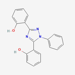2,2'-(1-phenyl-1H-1,2,4-triazole-3,5-diyl)diphenol