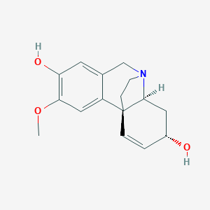 (-)-8-Demethylmaritidine