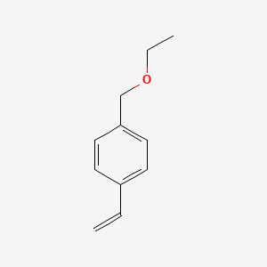 molecular formula C11H14O B12092720 p-Vinylbenzyl ethyl ether 