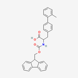 molecular formula C31H27NO4 B12092802 Fmoc-4-(2-methylphenyl)-D-phenylalanine 