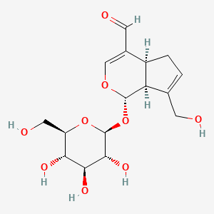 molecular formula C16H22O9 B1209286 Tarennoside CAS No. 61081-59-2