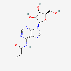 molecular formula C14H19N5O5 B1209303 N(6)-Monobutyryladenosine CAS No. 4662-11-7
