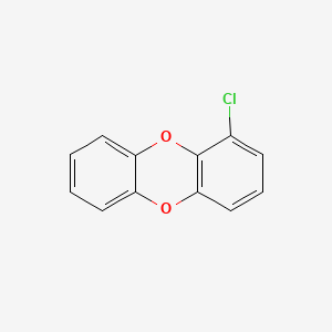 molecular formula C12H7ClO2 B1209325 1-Chlorodibenzo-p-dioxin CAS No. 35656-51-0