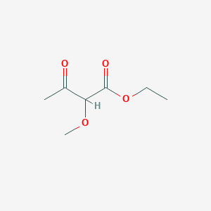 molecular formula C7H12O4 B12093258 Ethyl 2-methoxy-3-oxobutanoate CAS No. 129400-09-5