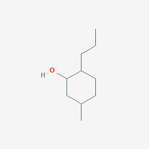 molecular formula C10H20O B12093330 5-Methyl-2-propylcyclohexanol 