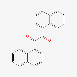 molecular formula C22H14O2 B12093413 1,2-Di(naphthalen-1-yl)ethane-1,2-dione CAS No. 3457-41-8