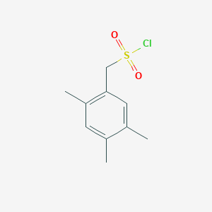 molecular formula C10H13ClO2S B12093472 (2,4,5-Trimethylphenyl)methanesulfonyl chloride 
