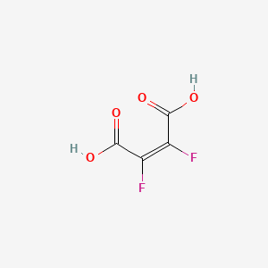 molecular formula C4H2F2O4 B12093490 2,3-Difluoromaleic acid CAS No. 685-64-3
