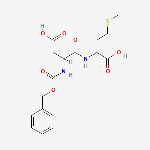 molecular formula C17H22N2O7S B12093500 Z-Asp-Met-OH 