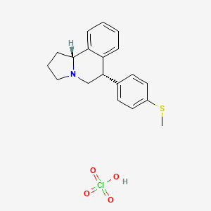 molecular formula C19H22ClNO4S B1209373 Unii-5kxu86qwcs CAS No. 96795-90-3