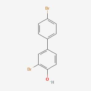 molecular formula C12H8Br2O B12093837 2-Bromo-4-(4-bromophenyl)phenol CAS No. 59452-49-2