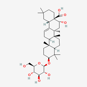 molecular formula C36H58O9 B1209389 Ecliptasaponin A CAS No. 78285-90-2