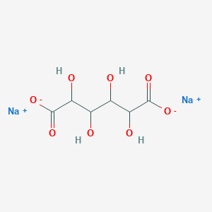 molecular formula C6H8Na2O8 B12093893 Disodium;2,3,4,5-tetrahydroxyhexanedioate 