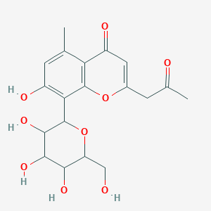 molecular formula C19H22O9 B1209392 Aloesin 