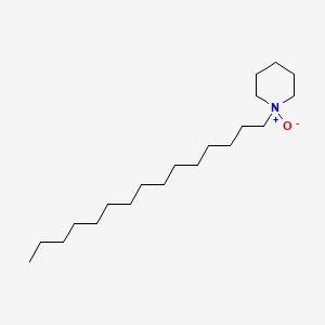 molecular formula C20H41NO B1209403 1-Pentadecylpiperidine N-oxide CAS No. 74493-14-4