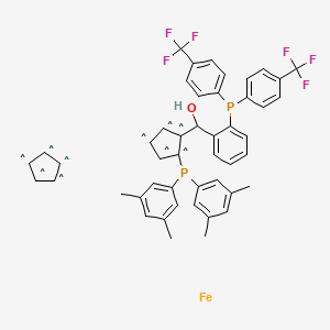molecular formula C47H40F6FeOP2 B12094109 CID 146159941 