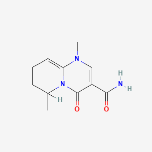 4H-Pyrido[1,2-a]pyrimidine-3-carboxamide, 1,6,7,8-tetrahydro-1,6-dimethyl-4-oxo-
