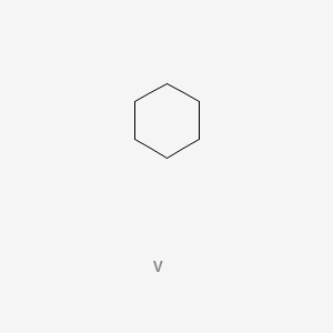 molecular formula C6H12V B12094131 Vanadium, bis(h6-benzene)- CAS No. 12129-72-5