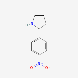 molecular formula C10H12N2O2 B12094142 2-(4-Nitrophenyl)pyrrolidine 