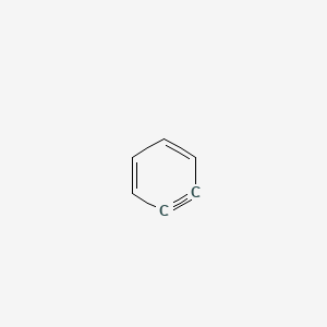 molecular formula C6H4 B1209423 Benzyne CAS No. 462-80-6