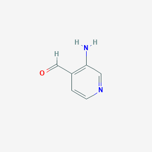 molecular formula C6H6N2O B120943 3-氨基异烟酰醛 CAS No. 55279-29-3
