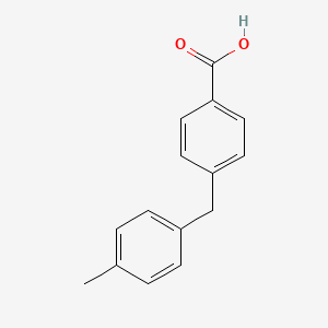 molecular formula C15H14O2 B12094310 4-(4-Methylbenzyl)benzoic acid 