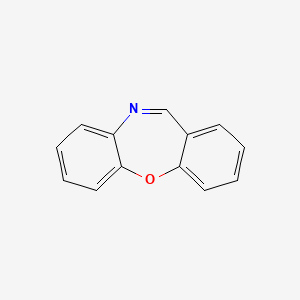 molecular formula C13H9NO B1209434 Dibenz[b,f][1,4]oxazepine CAS No. 257-07-8