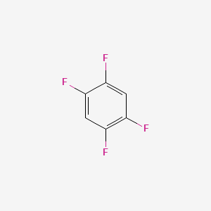 molecular formula C6H2F4 B1209435 1,2,4,5-Tetrafluorobenzene CAS No. 327-54-8