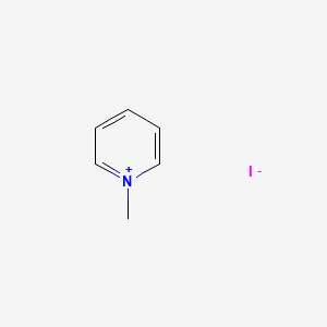 molecular formula C6H8IN B1209437 1-methylpyridin-1-ium iodide CAS No. 930-73-4
