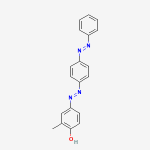 molecular formula C19H16N4O B1209440 Disperse Yellow 7 CAS No. 6300-37-4