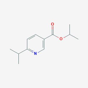 molecular formula C12H17NO2 B12094401 Isopropyl 6-isopropylnicotinate CAS No. 95204-05-0