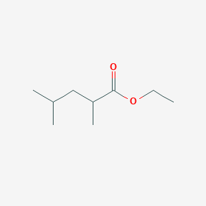 molecular formula C9H18O2 B12094437 Ethyl 2,4-dimethylpentanoate CAS No. 172103-12-7