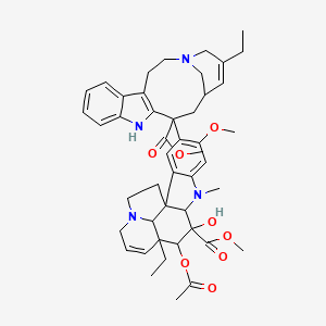 molecular formula C46H56N4O8 B1209445 Anhydrovinblastine 