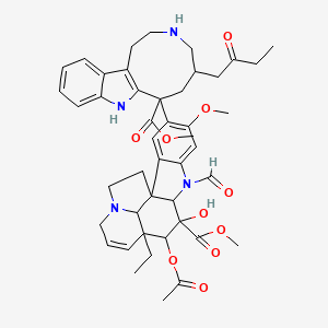 molecular formula C45H54N4O10 B12094523 VincristineM1 