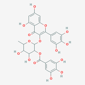 molecular formula C28H24O16 B12094525 2''-O-Galloylmyricitrin 