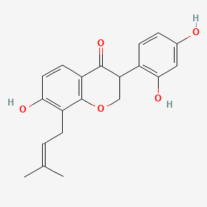 molecular formula C20H20O5 B1209454 5-Deoxykievitone CAS No. 74161-24-3