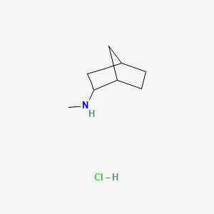 molecular formula C8H16ClN B12094553 N-Methyl-2-norbornanamine hydrochloride CAS No. 90203-82-0