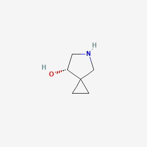 molecular formula C6H11NO B12094575 (7S)-5-azaspiro[2.4]heptan-7-ol 