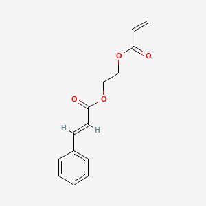 molecular formula C14H14O4 B12094585 2-Cinnamoyloxyethyl acrylate 