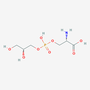 molecular formula C6H14NO8P B1209461 Sn-glycero-3-phosphoserine 