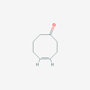 molecular formula C8H12O B12094615 4-Cycloocten-1-one CAS No. 31598-70-6