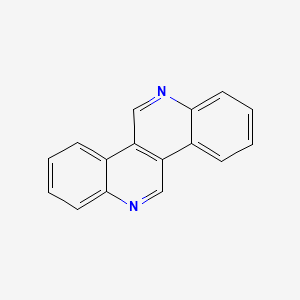 molecular formula C16H10N2 B1209466 卡里卡宁 CAS No. 218-30-4