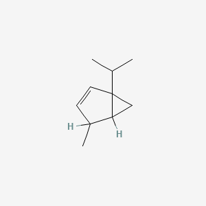 molecular formula C10H16 B1209467 beta-Thujene 