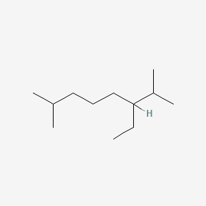 molecular formula C12H26 B1209469 3-乙基-2,7-二甲基辛烷 CAS No. 62183-55-5