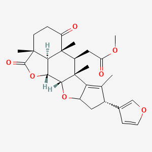 molecular formula C27H32O7 B1209472 2,3-Dihydronimbolide 