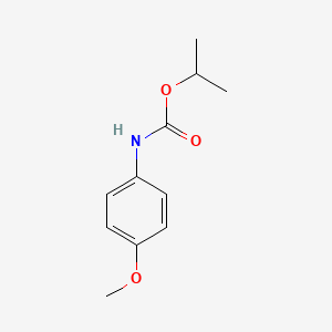 Carbamic acid, (4-methoxyphenyl)-, 1-methylethyl ester