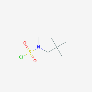 molecular formula C6H14ClNO2S B12094772 N-(2,2-dimethylpropyl)-N-methylsulfamoyl chloride 