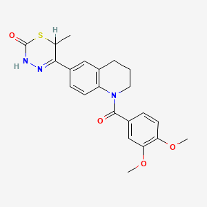 molecular formula C22H23N3O4S B1209479 Emd 53998 CAS No. 120223-04-3