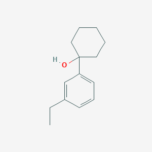 molecular formula C14H20O B12094828 1-(3-Ethylphenyl)cyclohexanol 