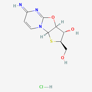 2,2'-Anhydro-4'-thio-1-beta-D-arabinofuranosylcytosine